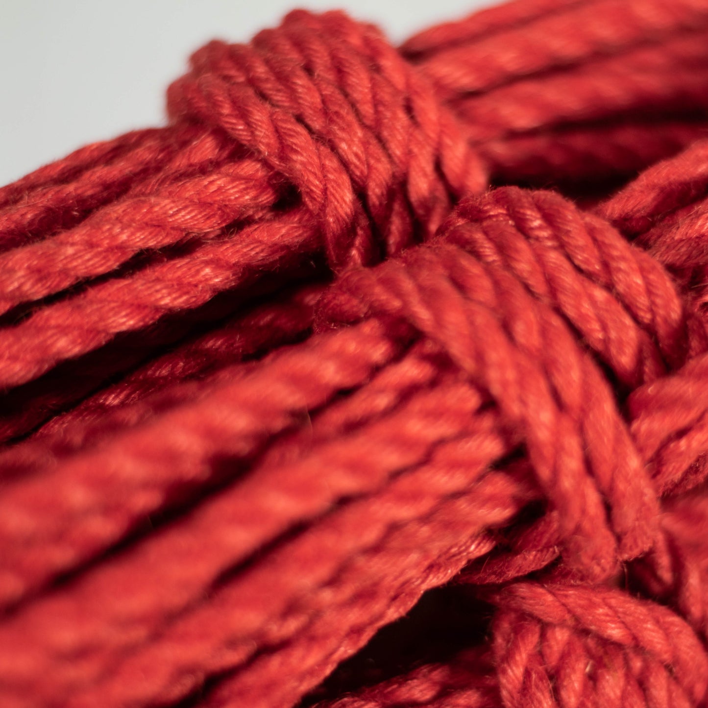 Treated Rope - 6mm Anatomie Red Jute Rope Shibari Rope