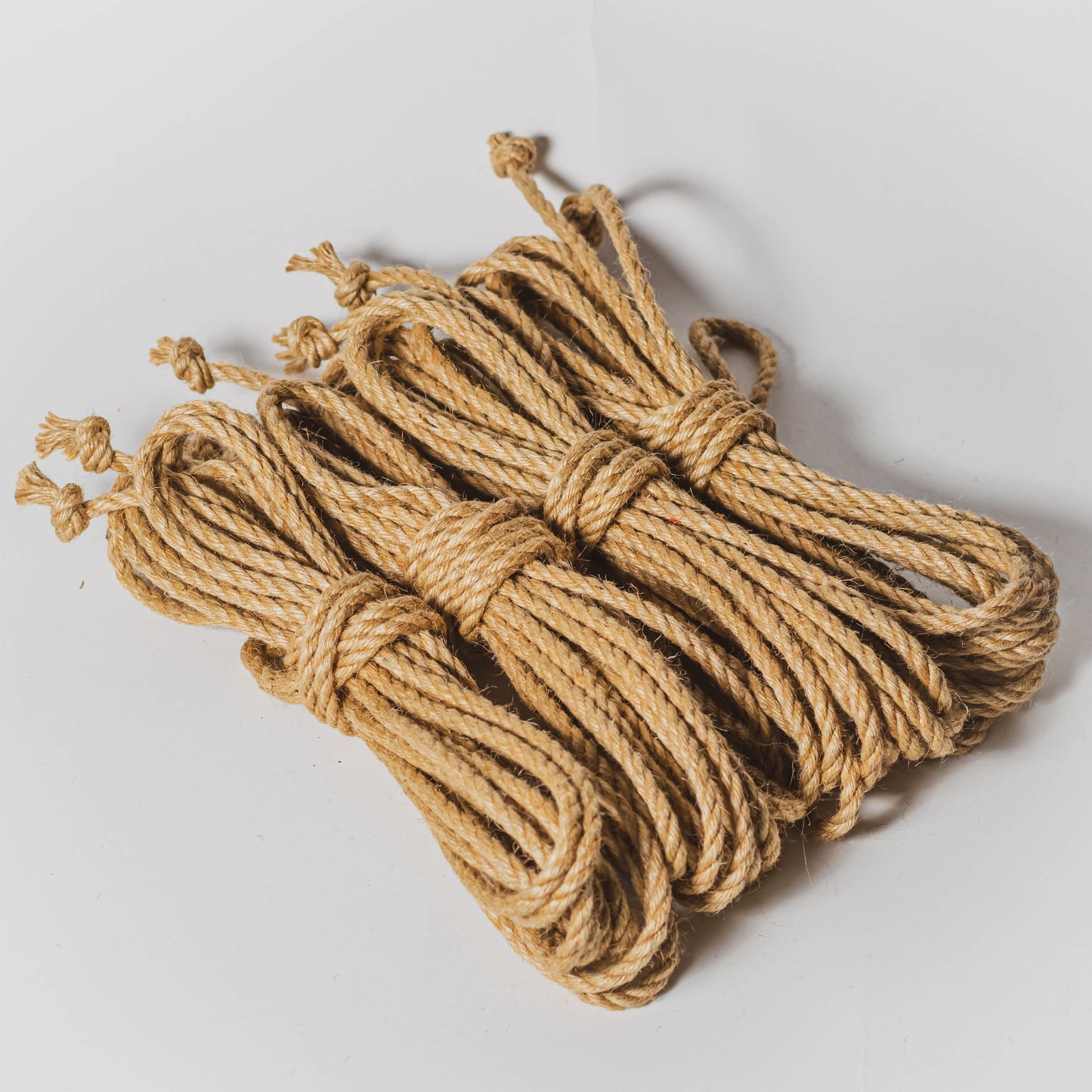 Raw - 6mm Jute Rope Shibari Rope 4 ropes no Goo 