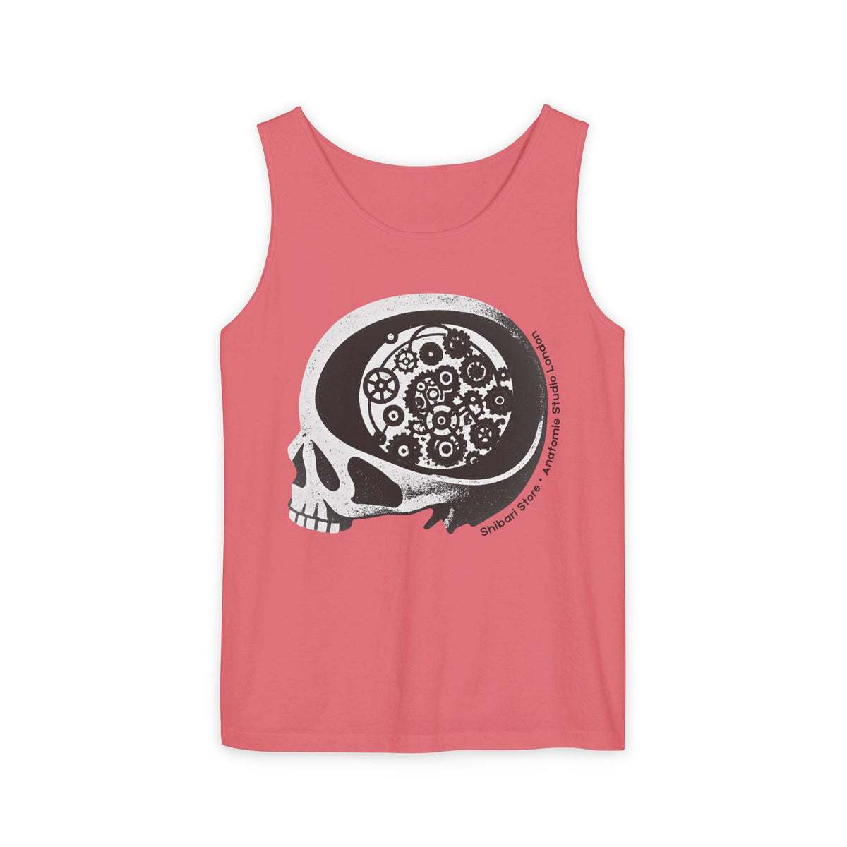Offical Shibari Store x Anatomie Studio Skull Logo - Unisex Tank Top