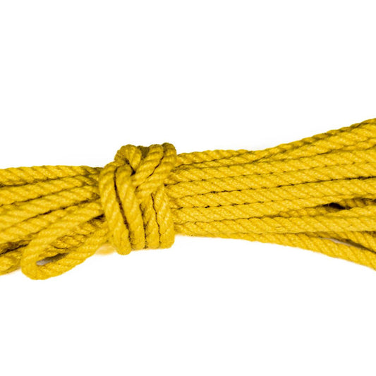 Treated Rope - 5mm Anatomie Yellow Jute Rope (2 ply)