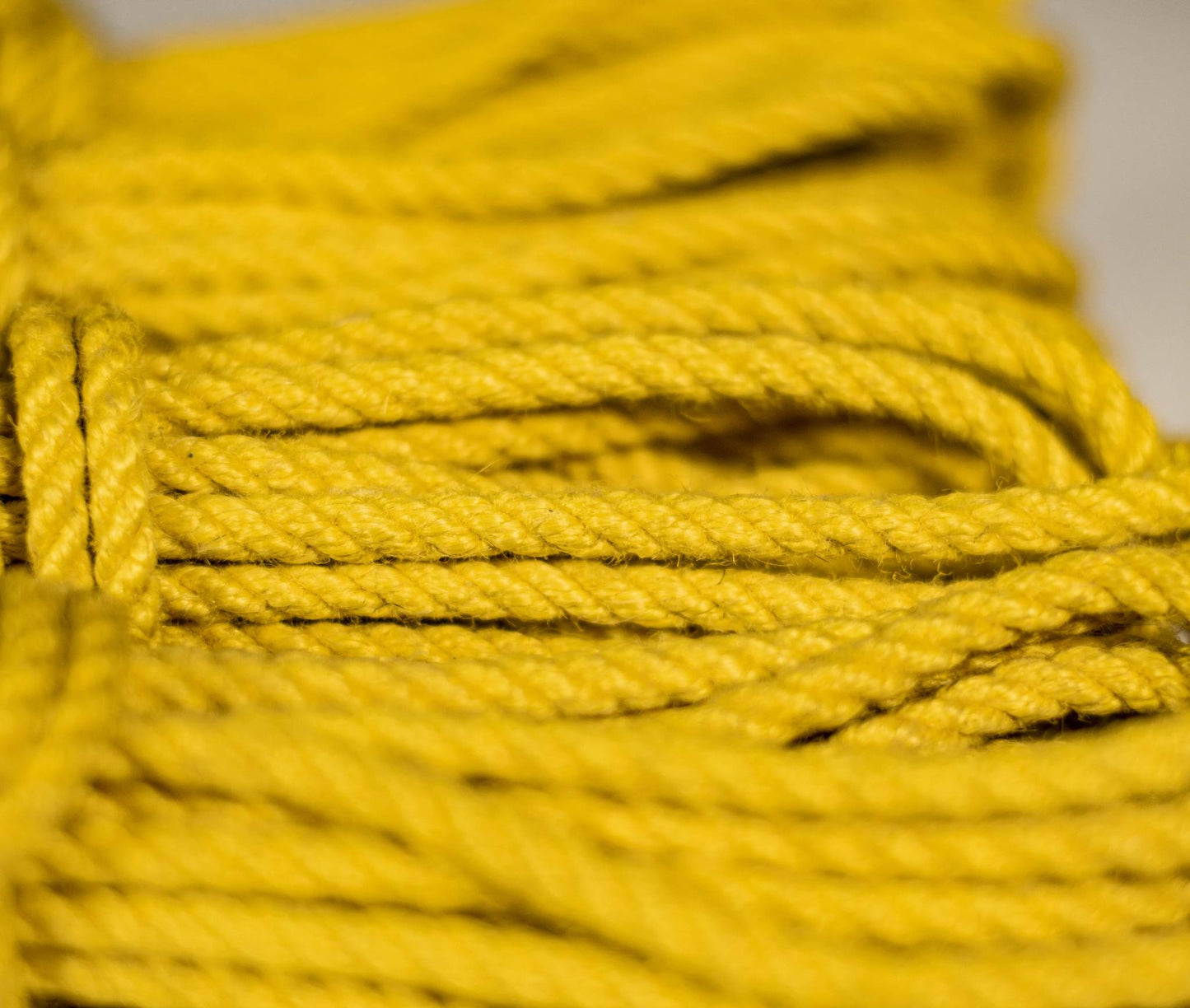 Treated Rope - 5mm Anatomie Yellow Jute Rope (2 ply)