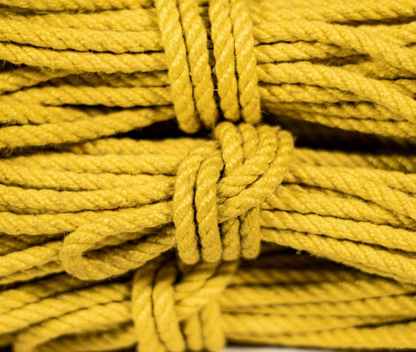 Treated Rope - 5mm Anatomie Yellow Jute Rope (2 ply)